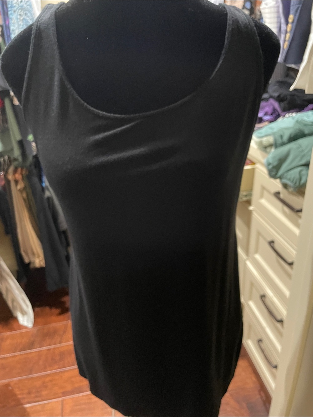 Eileen Fisher Soft Black Tank Top